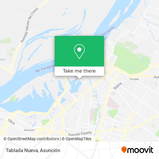 Mapa de Tablada Nueva