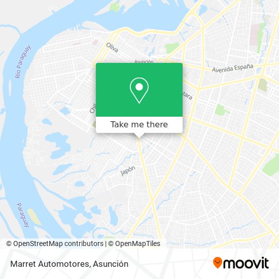 Mapa de Marret Automotores
