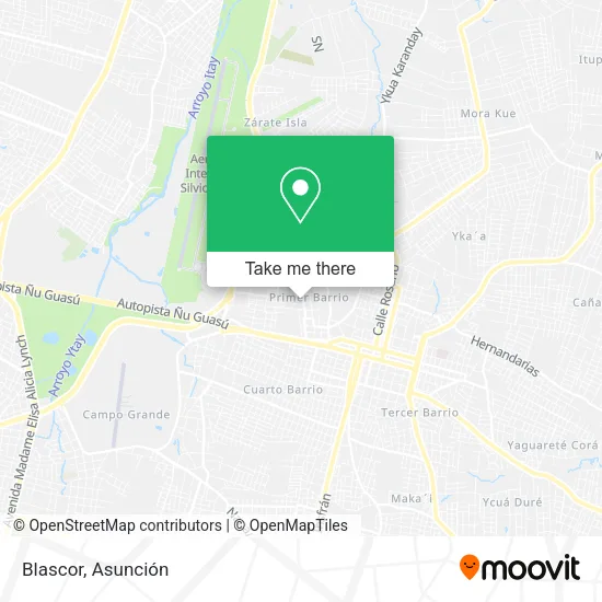 Blascor map