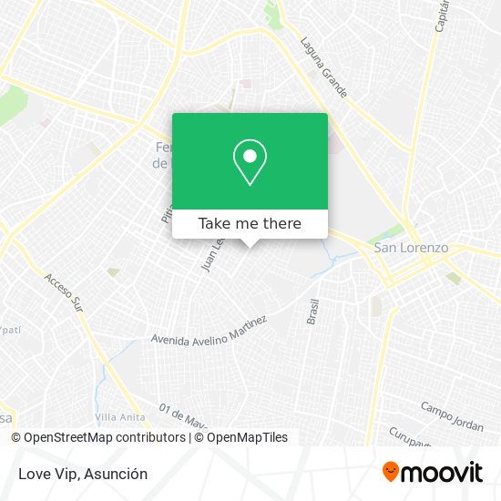 Mapa de Love Vip