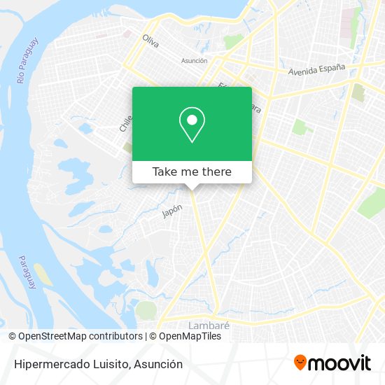 Hipermercado Luisito map