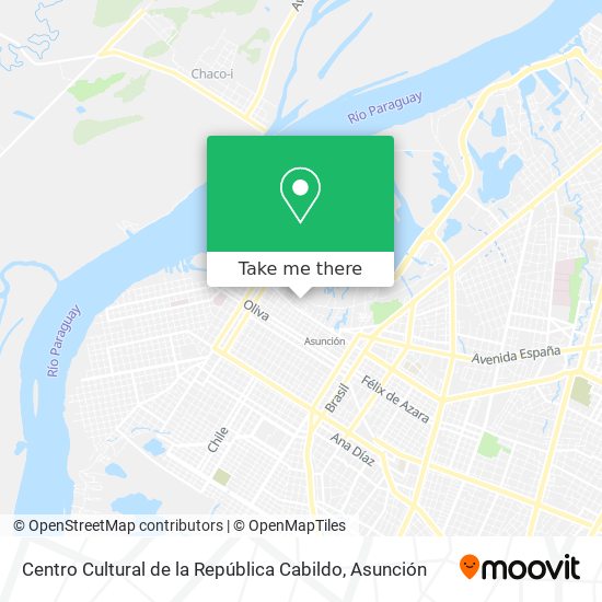 Centro Cultural de la República Cabildo map