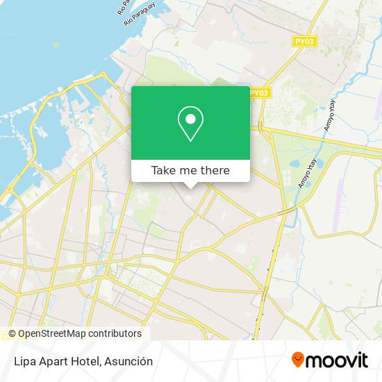 Lipa Apart Hotel map