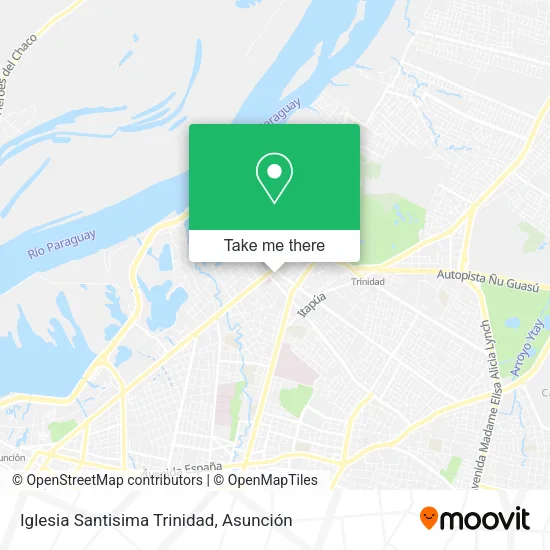 Iglesia Santisima Trinidad map