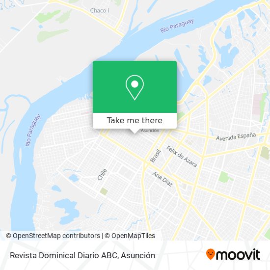Mapa de Revista Dominical Diario ABC