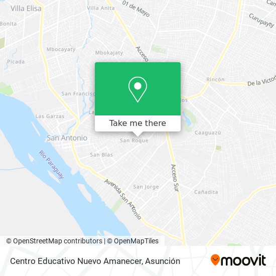 Mapa de Centro Educativo Nuevo Amanecer