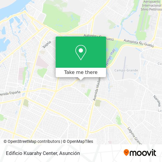 Mapa de Edificio Kuarahy Center