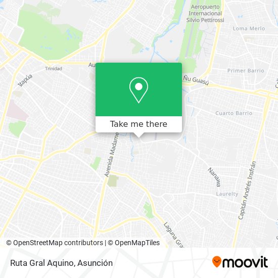 Mapa de Ruta Gral Aquino
