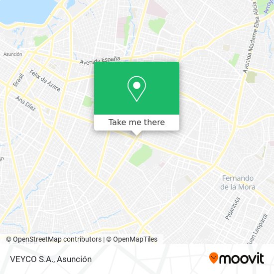 Mapa de VEYCO S.A.