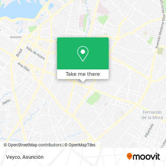 Mapa de Veyco