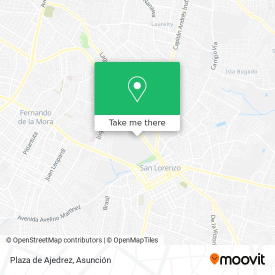 Mapa de Plaza de Ajedrez