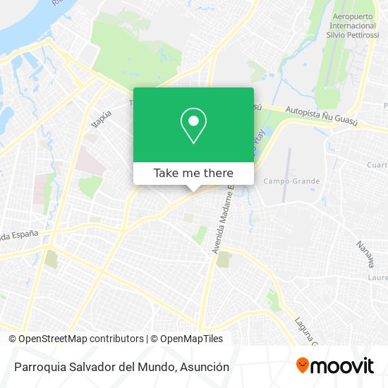 Mapa de Parroquia Salvador del Mundo