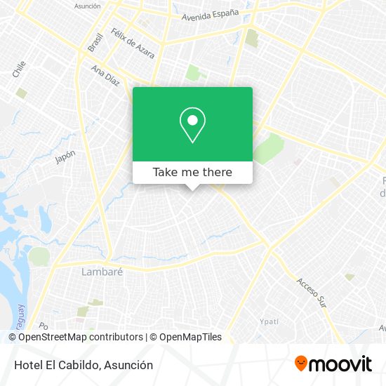 Mapa de Hotel El Cabildo