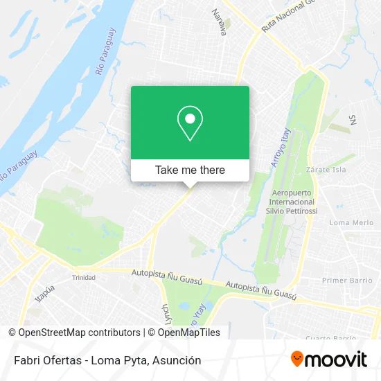Fabri Ofertas - Loma Pyta map