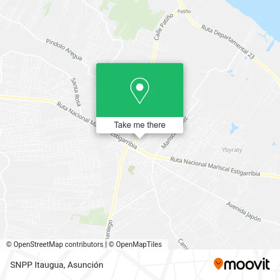 SNPP Itaugua map