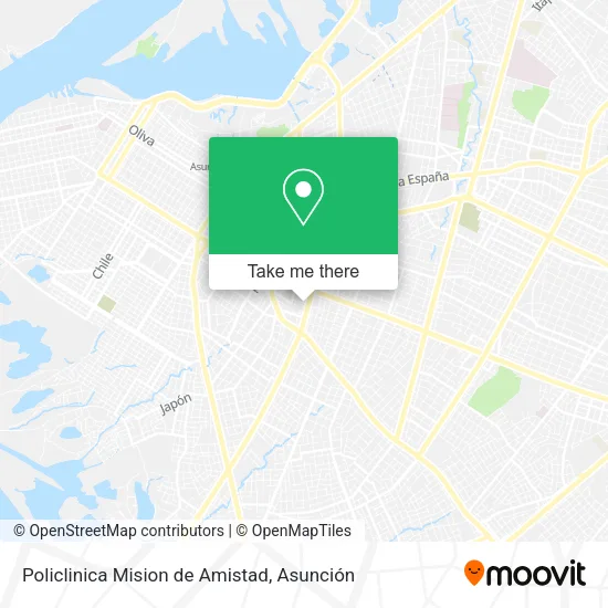 Policlinica Mision de Amistad map