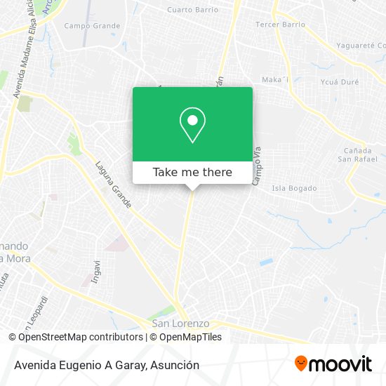 Avenida Eugenio A Garay map