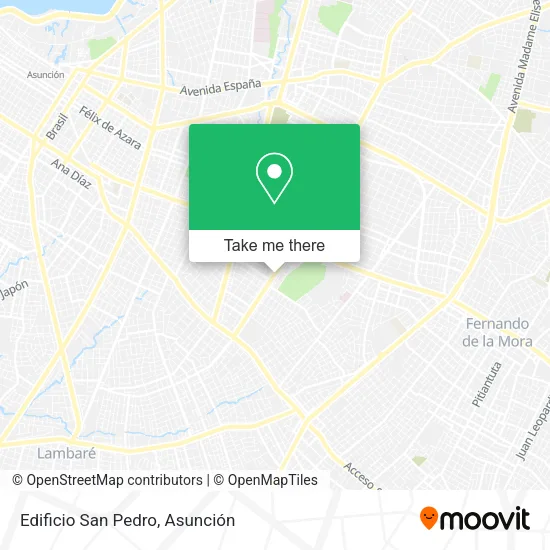 Edificio San Pedro map