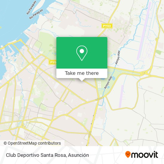 Club Deportivo Santa Rosa map