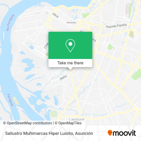 Sallustro Multimarcas Hiper Luisito map