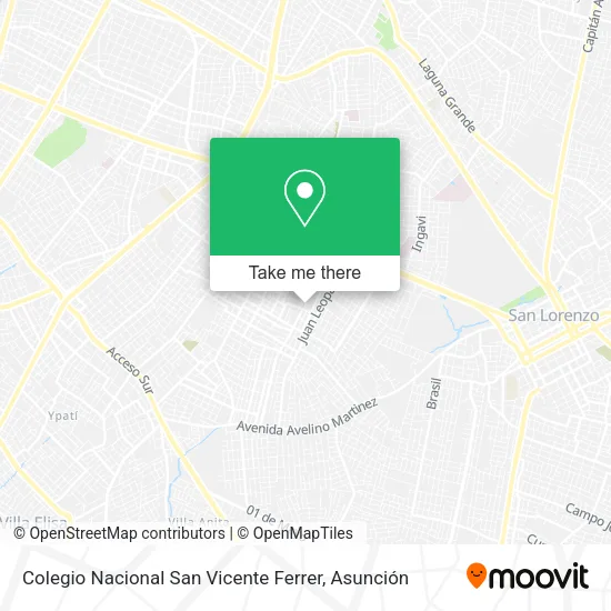 Colegio Nacional San Vicente Ferrer map