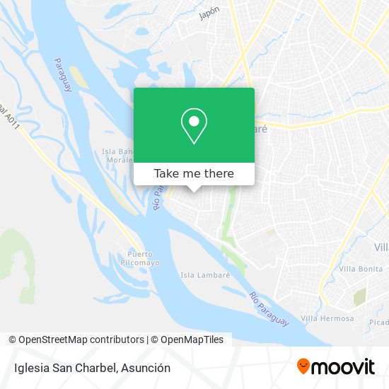 Mapa de Iglesia San Charbel