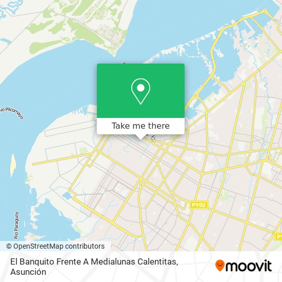 El Banquito Frente A Medialunas Calentitas map