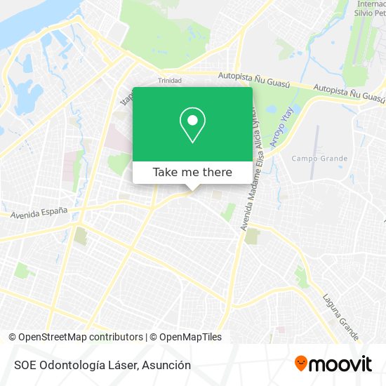 Mapa de SOE Odontología Láser