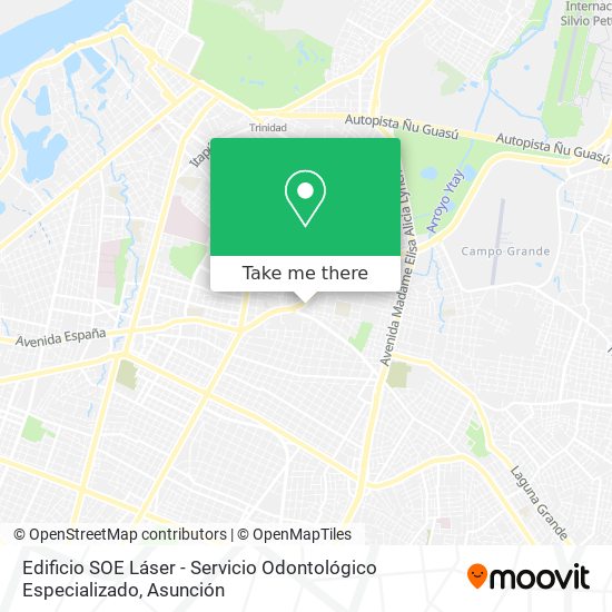 Mapa de Edificio SOE Láser - Servicio Odontológico Especializado