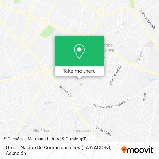Grupo Nación De Comunicaciones (LA NACIÓN) map