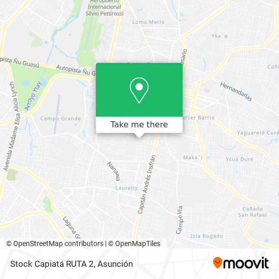Mapa de Stock Capiatá RUTA 2