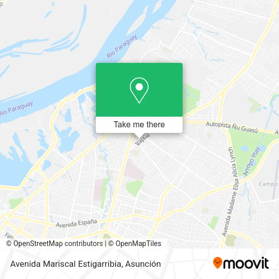 Avenida Mariscal Estigarribia map