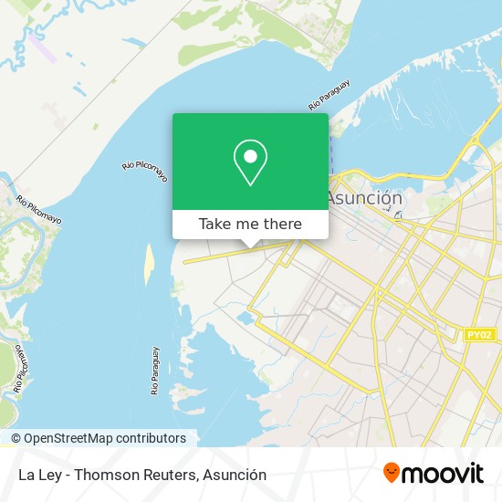 La Ley - Thomson Reuters map