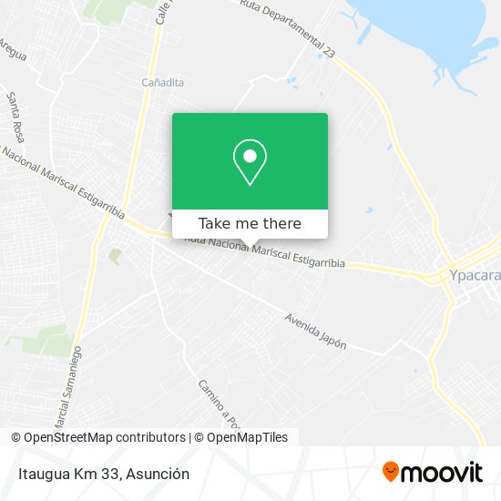 Mapa de Itaugua Km 33