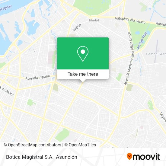 Botica Magistral S.A. map