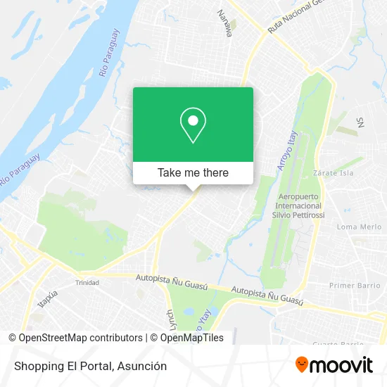 Shopping El Portal map