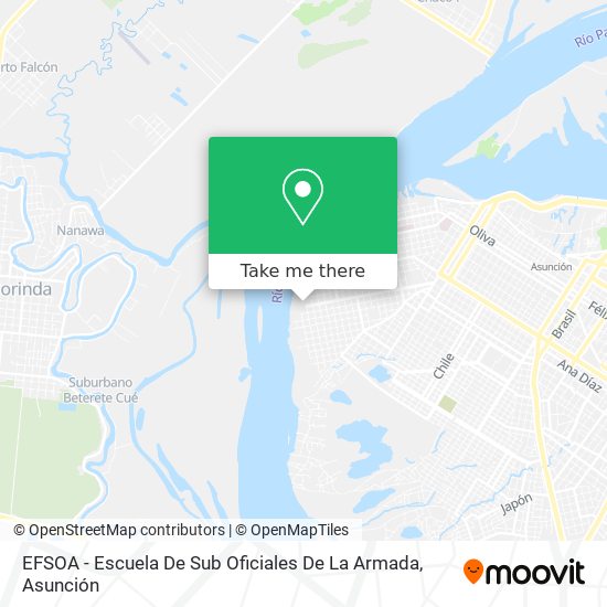 EFSOA - Escuela De Sub Oficiales De La Armada map