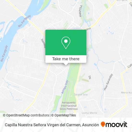 Capilla Nuestra Señora Virgen del Carmen map