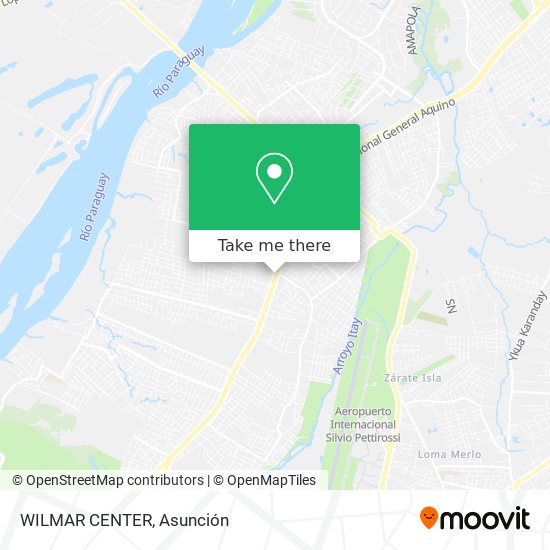 WILMAR CENTER map