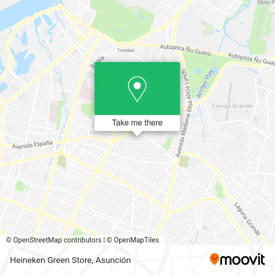 Heineken Green Store map