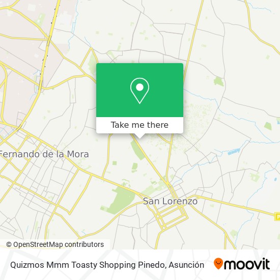 Quizmos Mmm Toasty Shopping Pinedo map
