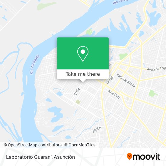 Mapa de Laboratorio Guaraní