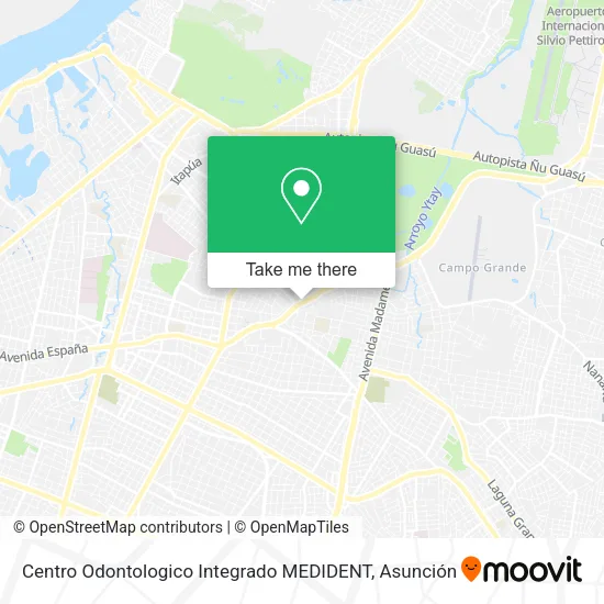 Centro Odontologico Integrado MEDIDENT map
