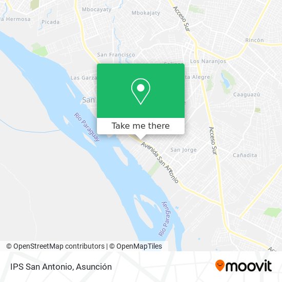 IPS San Antonio map