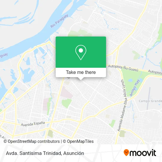 Avda. Santisima Trinidad map