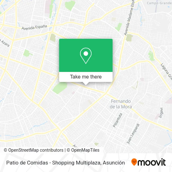 Patio de Comidas - Shopping Multiplaza map