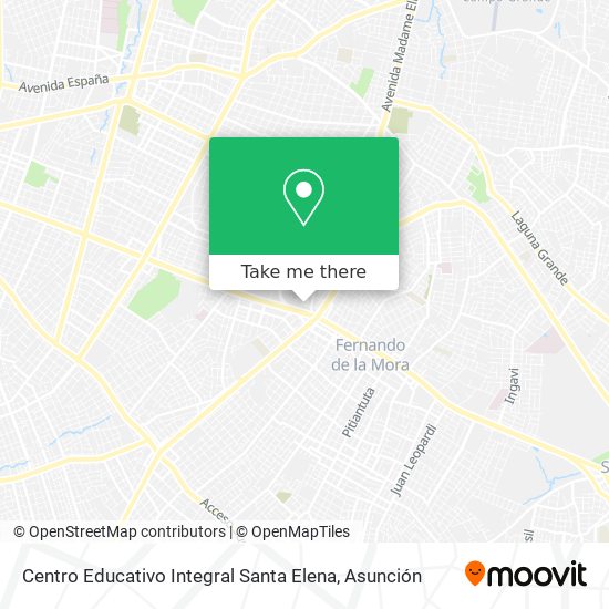 Mapa de Centro Educativo Integral Santa Elena