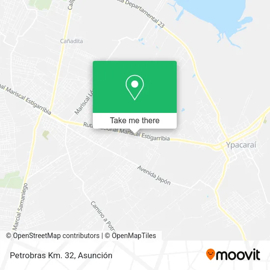 Petrobras Km. 32 map