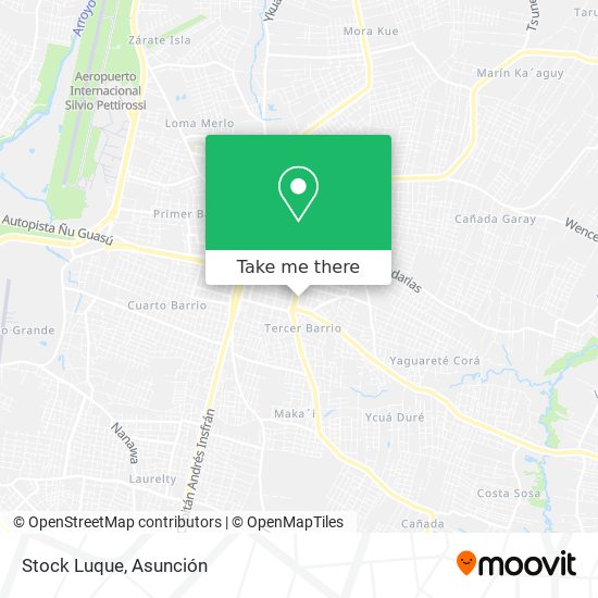 Mapa de Stock Luque