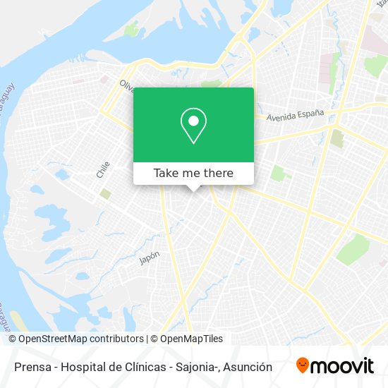 Mapa de Prensa - Hospital de Clínicas - Sajonia-